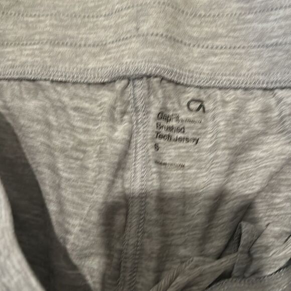 Gap gray brushed tech Jersey sweatpants maternity S - Picture 3 of 3